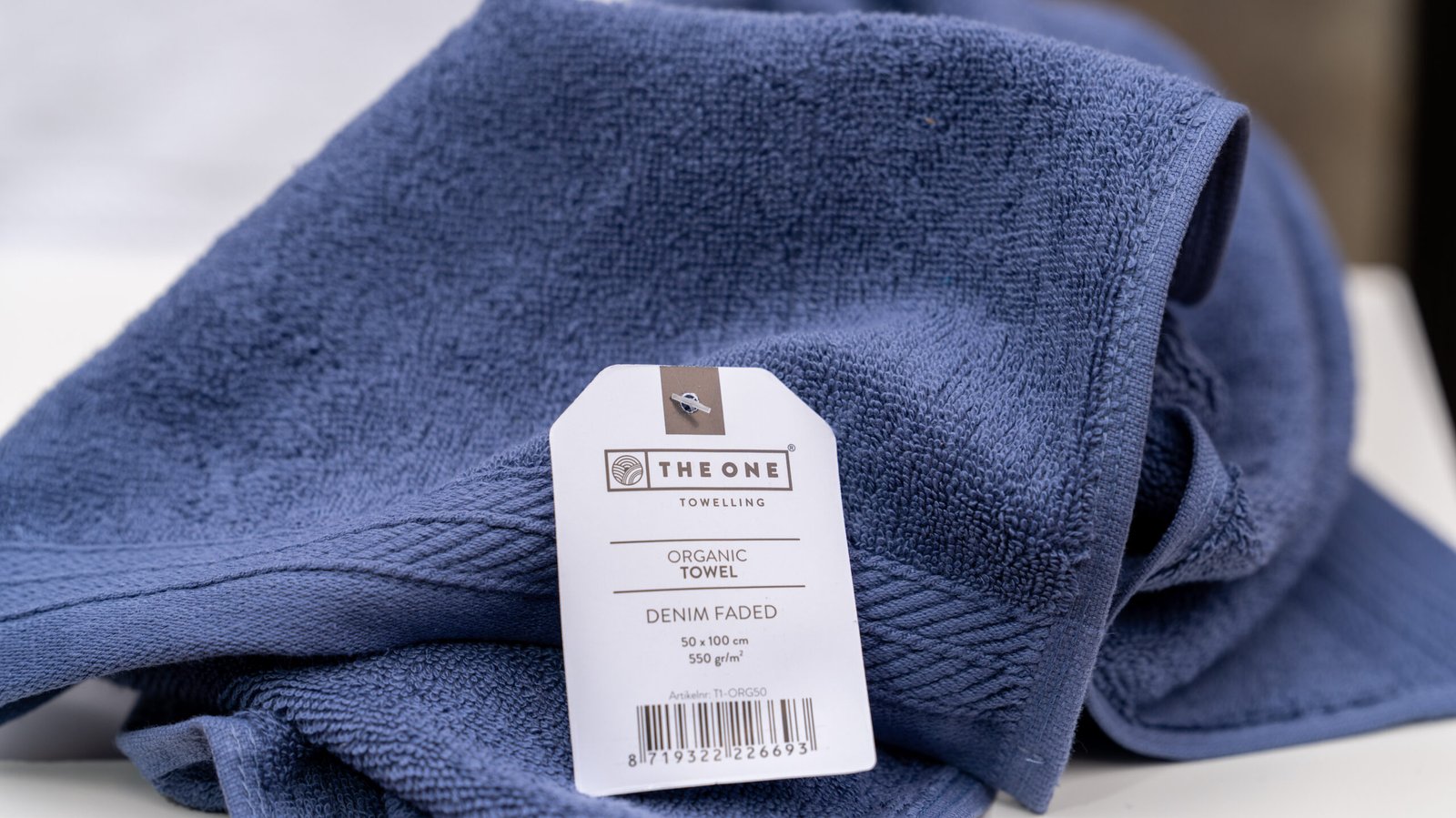 Handdoek Denim Faded Strandlakenparadijs.nl