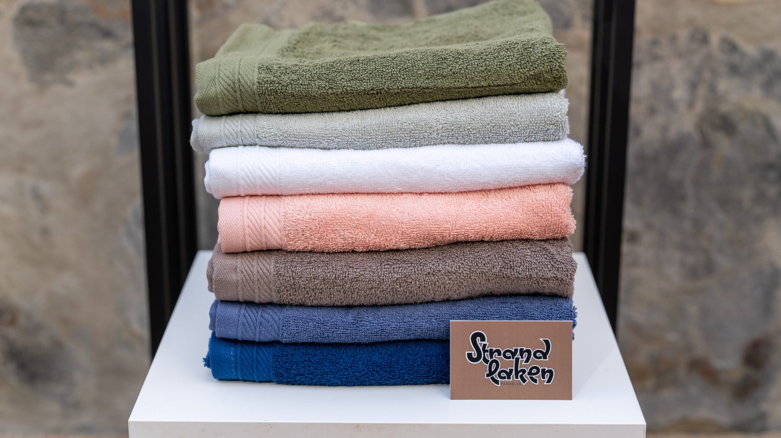 Diverse kleuren handdoeken
