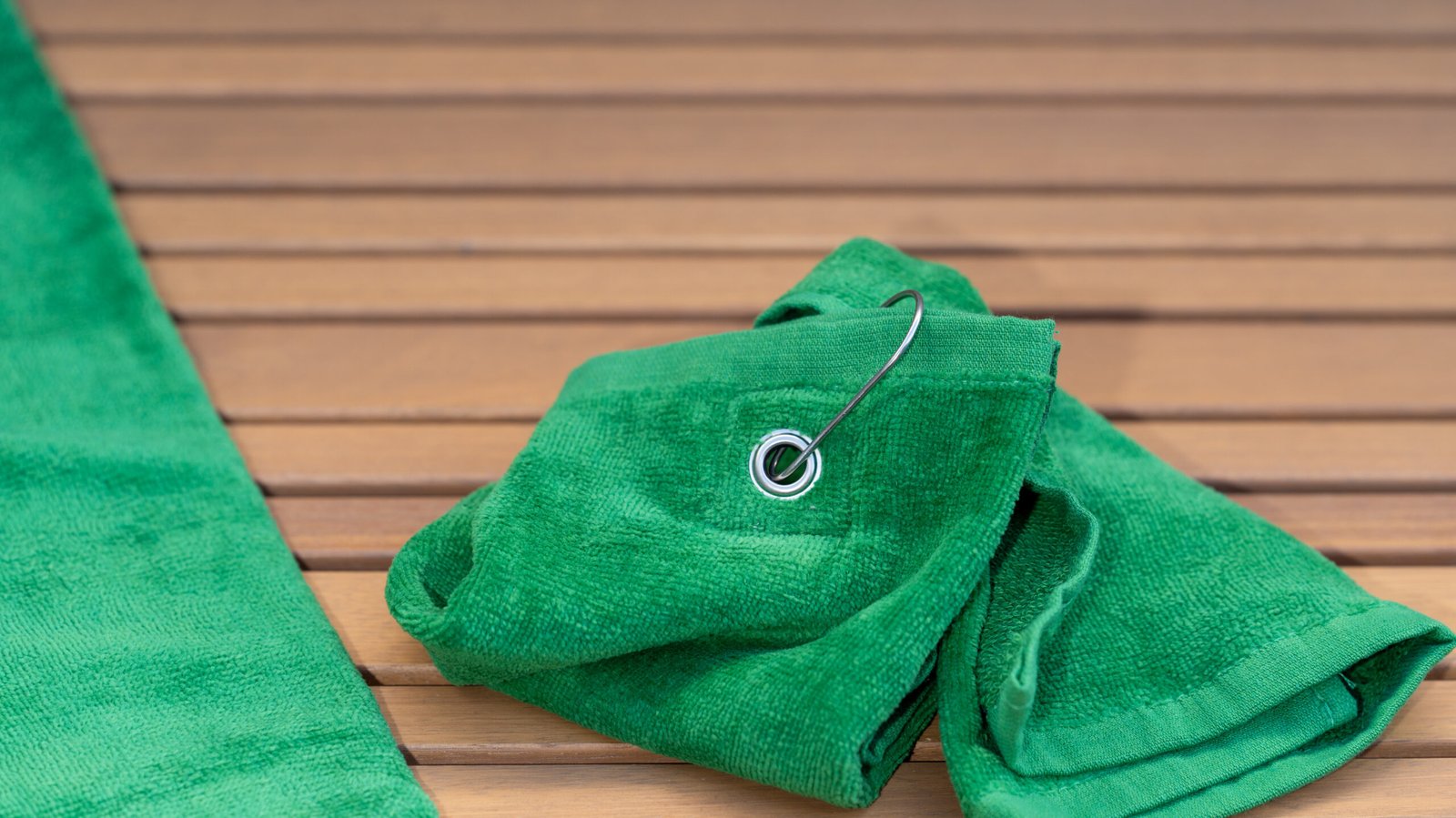 Golfhanddoek borduren