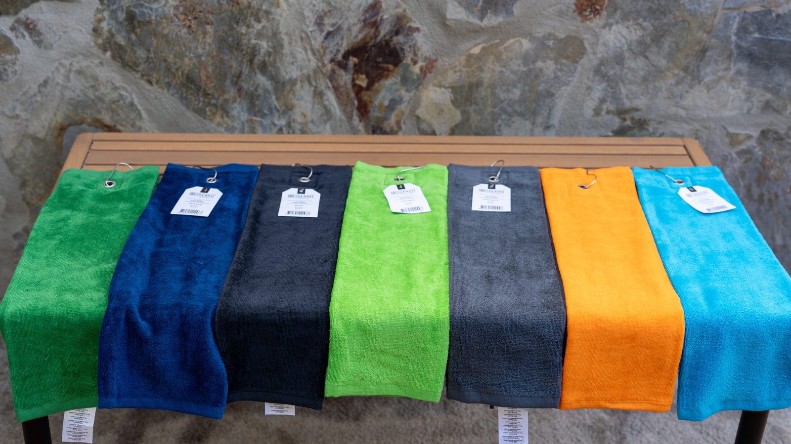 Golfhanddoek met logo